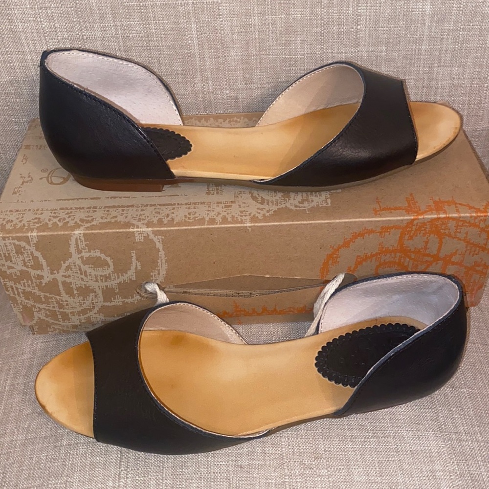 Latigo Mollee D’Orsay flat - all black